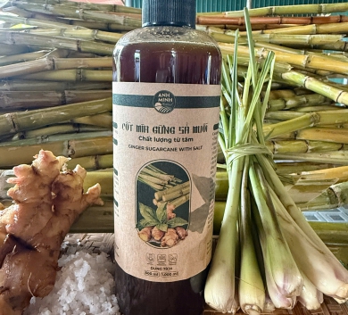 Mía gừng sả muối
