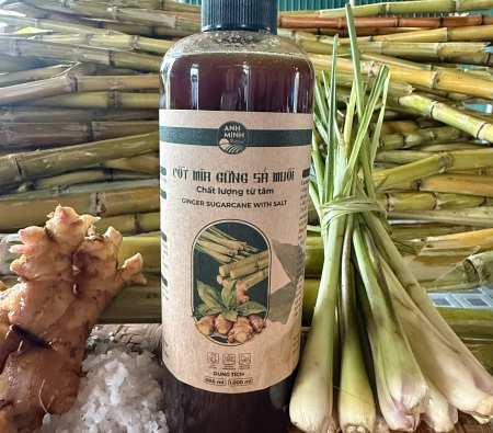 Mía gừng sả muối